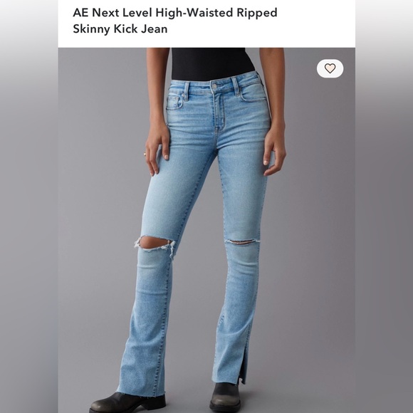 American Eagle Outfitters Denim - American Eagle Outfitters "High-Rise Skinny Kick" jeans